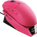 DAREU AE6 Pro Wireless Gaming Mouse, Custom PAW3950 30K Sensor, Wireless/Wired Dual 8K Polling,59g Lightweight, Display Charging Dock, Excimer Coating,3-Mode Connect, Programmable,166H Battery