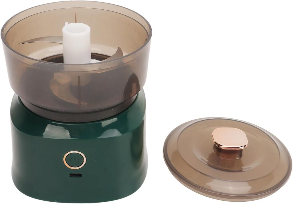 Pwshymi Versatile Electric Mini Food Processor, Efficient USB Rechargeable Chopper for Baby Food, Garlic, Chili, Onion, Meat Utensilios de cocina