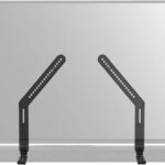 SANUS Universal Soundbar TV Mount Kit for Mounting Soundbars Under TV – Fits Most Sound Bars Up to 15 Lbs – Easy Install & Full Motion Capability – SOA-SBM2