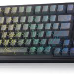 Aula F99 Keyboard Wireless Mechanical Keyboards Computer Bluetooth Gaming Keyboard Creamy Full Size Hot Swappable Custom RGB Backlit with 8000mAh Battery, Tri-Mode BT5.0/2.4GHz/USB-C (Gradient Grey)