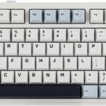 EPOMAKER x Aula F75 Gasket Mechanical Keyboard, 75% Wireless Hot Swappable Gaming Keyboard with Five-Layer Padding&Knob, Bluetooth/2.4GHz/USB-C, RGB (Light Blue, LEOBOG Reaper Switch)