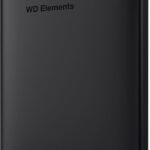 WD 2TB Elements Portable External Hard Drive for Windows, USB 3.2 Gen 1/USB 3.0 for PC & Mac, Plug and Play Ready – WDBU6Y0020BBK-WESN