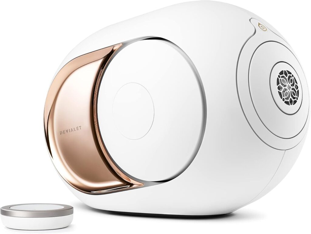 Devialet – Phantom I 108dB – High-Fidelity Wireless Speaker – Gold – Implosive Soundstage – Zero Distortion – Bluetooth Speaker – Loud Stereo Sound, Deep Bass