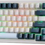 Redragon K686 PRO 98 Keys Wireless Gasket RGB Gaming Keyboard, 3-Mode Win/Mac Mechanical Keyboard w/5-Layer Noise Dampening, Dedicated Knob Control & Hot-Swap in Linear Red Switch, Blue Himmel Color