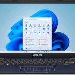 ASUS Laptop, 14-inch FHD Display, Intel Pentium Silver N6000, 4GB RAM, 64GB eMMC Storage, Windows 11 Home in S Mode, Intel UHD Graphics, Star Black, E410KA-PM464