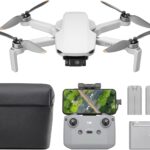 DJI Mini 4K Fly More Combo, Drone with 4K UHD Camera for Adults, Under 249 g, 3-Axis Gimbal Stabilization, 10km Video Transmission, Auto Return, 3 Batteries for 93-Min Max Flight Time, QuickShots