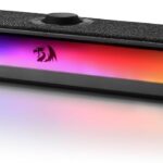 Redragon GS515 RGB Desktop Soundbar, 2.0 Channel Stereo Computer Speakers for Desktop with Bluetooth 5.3, USB-C/USB Powered, Black