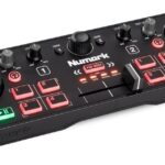 Numark DJ2GO2 Touch Compact DJ Controller with 2 Decks, Mixer, Audio Interface and Serato Lite