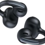 Baseus Bowie MC1 Open Ear Clip-On Earbuds, Adaptive Comfort with Anti-Drop Design, Impactful Sound with Adaptive Bass Boost, Adaptive Noise Cancelling Calls, IP57 Waterproof, 40H Playtime, Lightweight