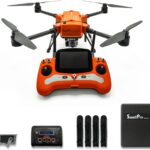 SwellPro FD2 Fisherman MAX Heavy Lift Fishing Drone with 7.0 LBS Bait Capacity, 1.5KM Long Casting Range, IP67 Waterproof Foldable Drone with 4K Camera for Adults (Advanced Set)