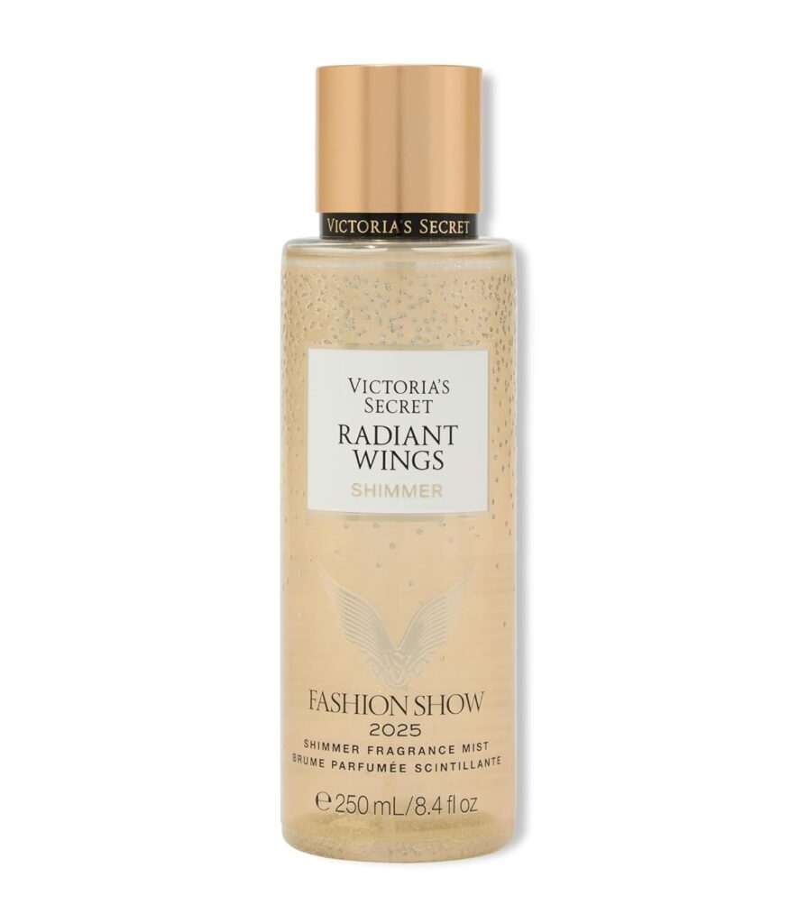 Victoria’s Secret Fashion Show Radiant Wings Shimmer Fragrance Mist, Body Spray for Women (8.4 oz)