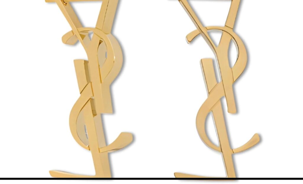 Designer 18k Gold Plated Initial Letter Earring for women elegant Fashionable Hypoallergenic French Jewelry Ideal Gifts For Mother’s Day Halloween party