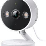 Tapo by TP-Link 2K QHD Security Camera Indoor/Outdoor, 2024 PCMag Editor’s Choice, Color Night Vision, Free Person/Pet/Vehicle Detection, Baby Monitor, Local/Cloud Storage, IP66, Dual-Spotlight(C120)