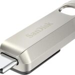 SanDisk 256GB Ultra Luxe USB Type-C Flash Drive – Up to 400MB/s, USB 3.2 Gen 1, Premium Metal Design – SDCZ75-256G-G46