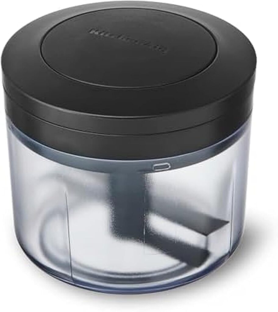 KitchenAid Manual Food Chopper, 3.8 Cup, Black