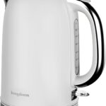 Electric Tea Kettle for Boiling Water, Wide Open Lid Stainless Steel Water Boiler, 1500W/1.7L for Coffee/Tea Brewing, Auto Shut Off & Boil Dry Protection