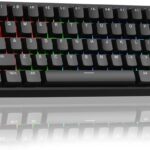 Aula WIN60 HE – 60% Mechanical Gaming Keyboard Wired, Magnetic Switch Hot Swappable, Adjustable Actuation Rapid Trigger Mode, 8000 Hz Polling Rate, RGB Small Keyboard 60 Percent Compact Design for PC