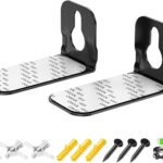 notiela Soundbar Mount Shelf for Samsung, Sony, LG, Vizio, Bose, Onn and More Soundbar Wall Mount Bracket – Sound Bar Mounts Under TV Mounting Bracket