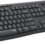 Logitech MK295 Wireless Mouse & Keyboard Combo with SilentTouch Technology, Full Numpad, Advanced Optical Tracking, Lag-Free Wireless, 90% Less Noise – Graphite