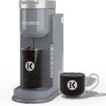 Keurig K-Iced Coffee Maker, Single Serve K-Cup Pod Iced Coffee Maker, With Hot and Cold Coffee Capabilities, Brews Any K-Cup Pod, Gray