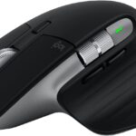 Logitech MX Master 3S for Mac – Wireless Bluetooth Mouse with Ultra-Fast Scrolling, Ergo, 8K DPI, Quiet Clicks, Track on Glass, Customization, USB-C, Apple, iPad – Space Grey