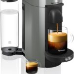 Nespresso Vertuo Plus Coffee and Espresso Maker by De’Longhi, Grey