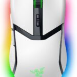 Razer Cobra Pro Wireless Gaming Mouse: 10 Customizable Controls – Chroma RGB Lighting – 30K Optical Sensor – Gen-3 Optical Switches – 2.4GHz, Bluetooth & USB Type C – Up to 170 Hr Battery – White
