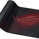 ASUS ROG Sheath Gaming Mouse Pad – 35.4” x 17.3″, Extra-Large Surface, Pixel-Precise Tracking, Anti-Fray Stitched Edges, Non-Slip Base – Black/Red