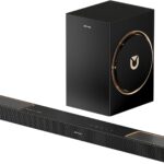 ULTIMEA 3.1.2ch Sound Bar with Dolby Atmos, Surround Sound System for TV with 6.5 inch Subwoofer, Sound Bar for Smart TV, Soundbar with Subwoofer for Home Theater, BT 5.4, HDMI eARC, Skywave F30 Boom