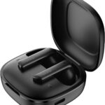 QCY HT05 Multi-Mode Active Noise Cancelling Wireless Earbuds, AI-Enhanced Calls Bluetooth Headphones with 6 Mics, Anti-Wind Noise, Transparency, App for Custom EQ, 30H Playtime, Bluetooth 5.2