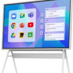 Vibe S1 4K UHD Smart Board, 75 Inch Digital Whiteboard for Office and Classroom, Electronic Presentation Meeting Device for Hybrid Work, Interative Touchscreen Display, Chrome OS and 250+ Free Apps