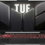 ASUS TUF Gaming A16 Laptop: AMD Ryzen 7 7445HS, 16″ Full HD+ 145Hz Display, NVIDIA GeForce RTX 4050, 16GB DDR5 RAM, 512GB SSD, Backlit Keyboard, Windows 11