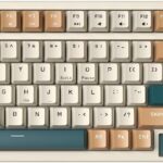 Wireless Mechanical Keyboard, Triple Mode 2.4G/USB-C/BT Gaming Keyboards 100 Keys RGB Backlit, Brown Switch Rechargeable | Brown Combo