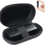 Wireless Mini Finger Mouse, Silent Dual-Mode Bluetooth & 2.4GHz, Ergonomic, Portable PC Mouse with Case, Compatible with MacBook, Chromebook