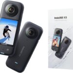 Insta360 X3 Waterproof 360 Action Camera, 1/2″ 48MP Sensor, 5.7K 360 Active HDR Video 72MP 360 Photo, 4K Single-Lens, 60fps Me Mode, Stabilization, 2.29″ Touchscreen, AI Editing, Live Stream (Renewed)