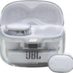 JBL Tune Buds – True Wireless with Active Noise Cancelling in-Ear Earbuds – Ghost Edition White (Renewed)