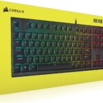 Corsair K60 RGB Pro SE Mechanical Gaming Keyboard – Cherry Mechanical Keyswitches – Durable AluminumFrame – Customizable Per-Key RGB Backlighting – PBT Double-Shot Keycaps – Detachable Palm Rest