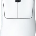 Razer DeathAdder V3 Pro Wireless Gaming Mouse: 64g Lightweight Ergonomic – 30K DPI Optical Sensor – Gen-3 Optical Switches – 8 Programmable Controls – Up to 90 Hr Battery – White