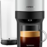 Nespresso Vertuo Pop+ Deluxe Coffee and Espresso Machine by De’Longhi, 120 Volts, Silver