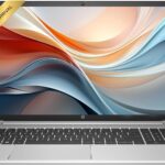 HP 250 G9 Laptop Computer • Back to School Limited Edition • 16GB RAM • 512GB SSD • Intel Celeron N4500 Processor • 15.6″ Full HD • Long Battery Life • Fast Wi-Fi 6 • Windows 11 Pro • Astroid Silver