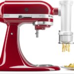 KitchenAid Ksmpexta Gourmet Pasta Press Attachment with 6 Interchangeable Pasta Plates, White