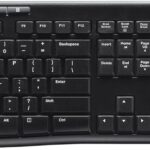 Logitech MK270 Wireless Keyboard and Mouse Combo for Windows, 2.4 GHz, 8 Multimedia Keys, PC, Laptop, Wireless Keyboard Compact Mouse Combo – Black