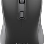 seenda Wireless Mouse, Bluetooth & 2.4G USB Dual Mode for Laptops & Computers – Mac & Windows Compatible – Black