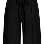 PRETTYGARDEN Women’s Summer 2 Piece Loungewear Set Cropped Tank Top Wide Leg Sweatpants Tracksuit Casual Outfits