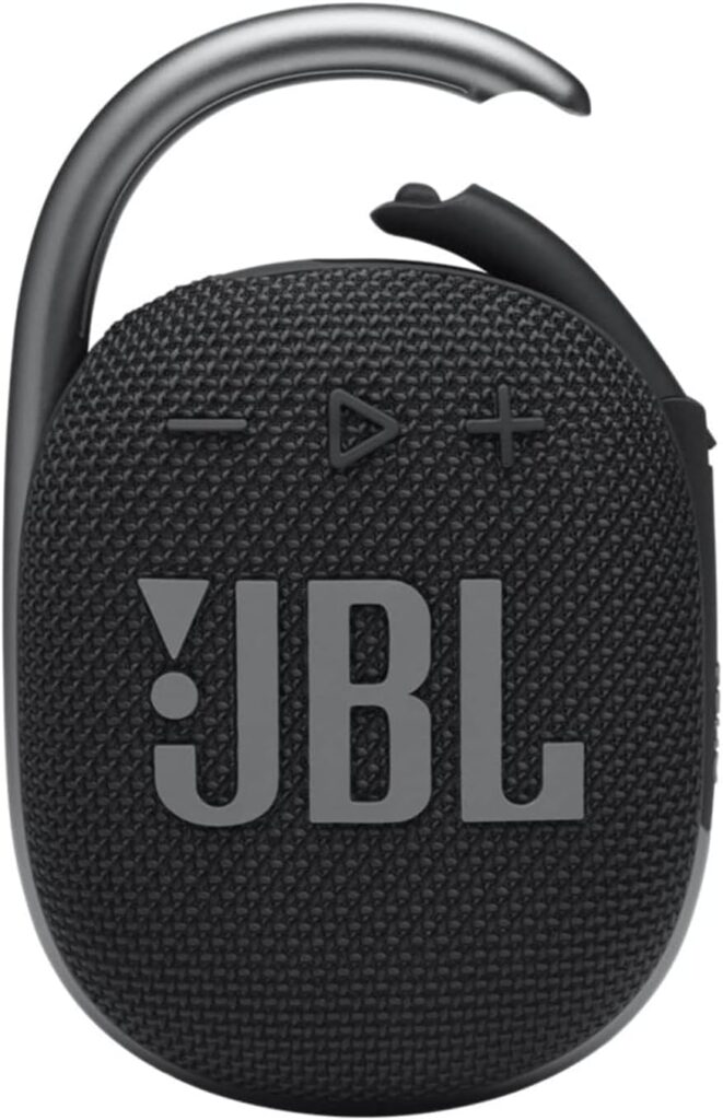 JBL Clip 4 – Speaker – for portable use – wireless – Bluetooth – 5 Watt – black
