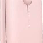 TECKNET Bluetooth Mouse, 2.4G Silent Wireless Mouse for 2 Modes(BT3.0/5.0+2.4Ghz), Contoured Grip with USB Receiver, Quiet Click Portable Compatible with PC, Chromebook, Mac – Pink