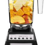 Blendtec Total Blender Classic – Includes FourSide Jar (75 oz) – 10-Speed Professional-Grade – High-Power Kitchen Blender with 6 Pre-Programmed Cycles – Black