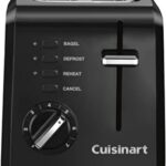 Cuisinart CPT-122BK 2-Slice Compact Plastic Toaster, Black
