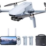 Potensic ATOM SE GPS Drone with 4K EIS Camera, Under 249g, 62 Mins Flight, 4KM FPV Transmission, Brushless Motor, Max Speed 16m/s, Auto Return, Lightweight and Foldable Drone for Adults Beginner