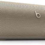 Beats Pill – Bluetooth Speaker and Portable Wireless Charger via USB-C – Up to 24 Hours Battery Life, IP67 Water Resistant, Apple & Android Compatible, Built-in Microphone – Campagne Gold (Renewed)